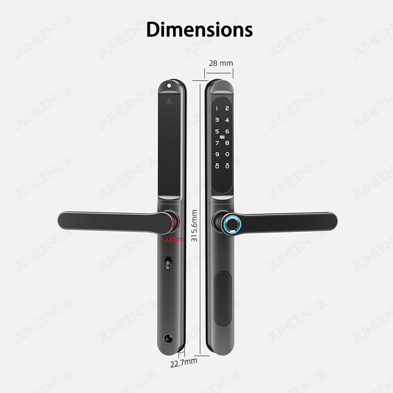 Cerradura inteligente de alumi - Smart Garden Gate Lock reseña y precio