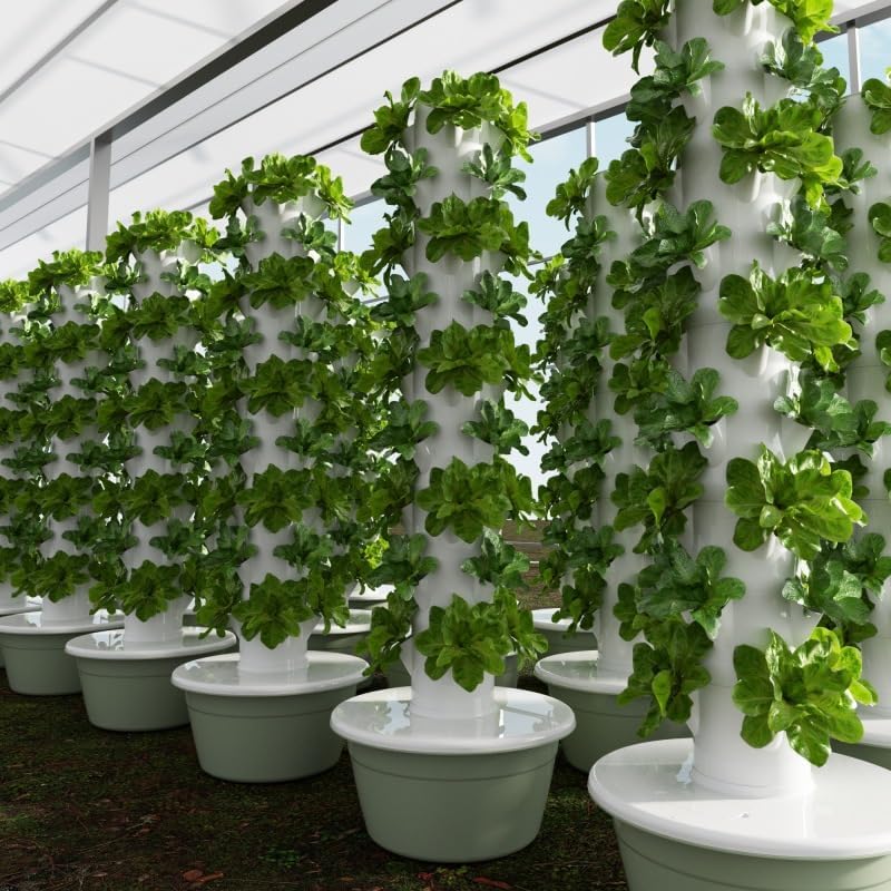 Torre de Cultivo Hidropónico V - Vertical Planter Tower reseña y precio